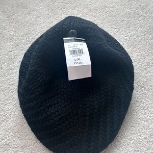 Wilsons Leather Black Knit Hat